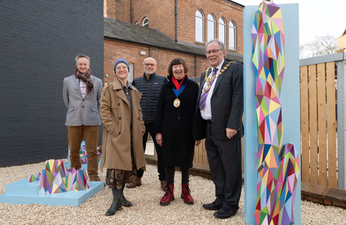 Innovative new public art unveiled in Leamington Spa